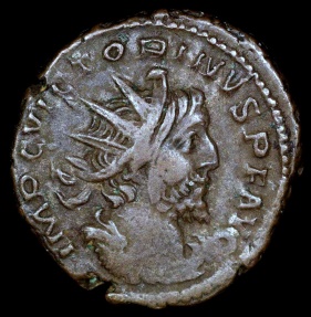 Ancient Coins - Victorinus Antoninianus - INVICTVS - Cologne Mint 