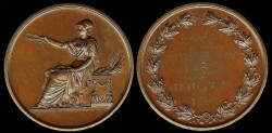 World Coins - 1860 France – Arts Award Medal