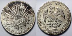 1894 MoAM Mexico 8 Reales XF | North & Central American and Caribbean Coins