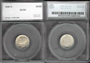Us Coins - 1939 D Mercury Dime SEGS AU55