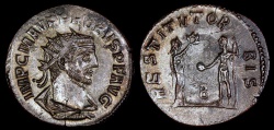 Ancient Coins - Probus Billon Antoninianus - RESTITVT ORBIS - Antioch Mint 