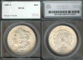 Us Coins - 1885o Morgan Dollar SEGS MS64