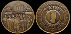 World Coins - 1972 US: Saint Simon the Apostle