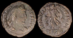 Ancient Coins - Valens Ae3 - SECVRITAS REIPVBLICAE - Siscia Mint 