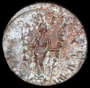 Ancient Coins - Probus Antoninianus - FIDES MILITVM - Lugdunum Mint 