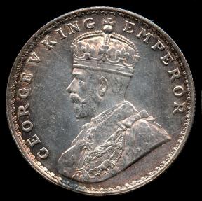 World Coins - 1917 (b) India (British) 1 Rupee AU