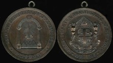 Us Coins - 1898 New York – Masonic Lodge Medal 