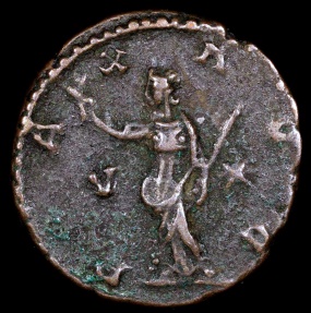 Ancient Coins - Victorinus Antoninianus - PAX AVG - Trier Mint 