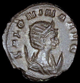 Ancient Coins - Salonina  Silvered Antoninianus - FECVNDITAS AVG - Rome Mint 