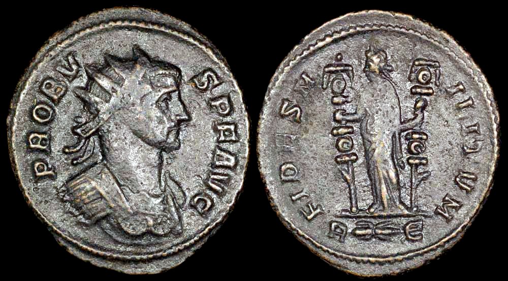 Fides on Roman Coins