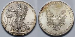Us Coins - 2014 American Silver Eagle - Struck at West Point Mint (1 Full Ounce of Silver) BU
