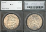 Us Coins - 1898o Morgan Dollar SEGS MS63