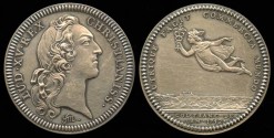 World Coins - 1752 French American Colonial Jetón