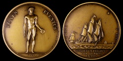 World Coins - 1799 France - Napoleon - Arrival at Frejus by Andre Galle and Dominique-Vivant Denon