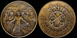 World Coins - 1972 US: Saint Peter the Apostle