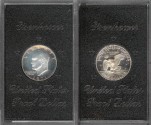Us Coins - 1971-S Eisenhower Dollar Proof (Brown pack - 40% Silver)