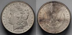 Us Coins - 1880 S Morgan Dollar - BU - Silver