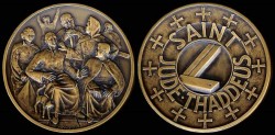World Coins - 1972 US: Saint Jude Thaddeus the Apostle