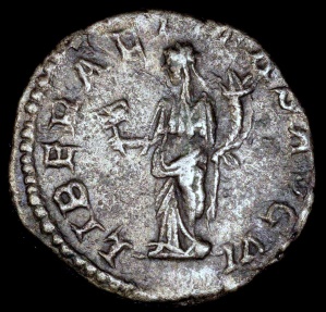 Ancient Coins - Septimius Severus Denarius - LIBERALITAS AVG VI - Rome Mint