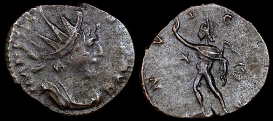 Ancient Coins - Victorinus Antoninianus - INVICTVS - Cologne Mint