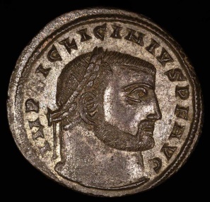 Ancient Coins - Licinius I Follis - IOVI CONSERVATORI - Siscia Mint
