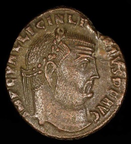 Ancient Coins - Licinius I Follis - IOVI CONSERVATORI - Cyzicus Mint