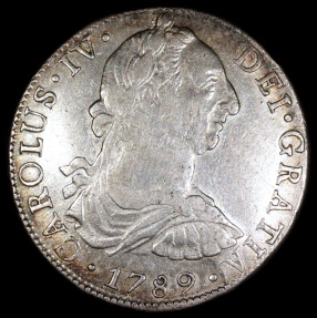 1789 MoFM Mexico 8 Real - Carolus IV -AU | North & Central American and ...