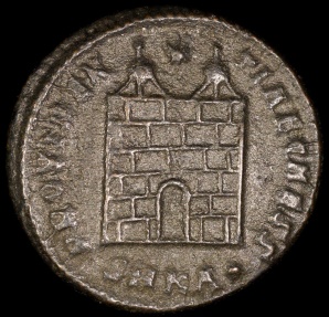 Ancient Coins - Constantine II Ae3 - PROVIDENTIAE CAES - Cyzicus Mint