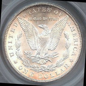 US Coins - 1899o Morgan Dollar SEGS MS63