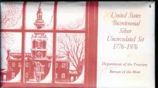 Us Coins - 1976 Bicentennial Uncirculated Silver Set