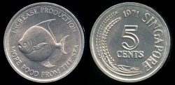 1979 Singapore 10 Dollars BU | Asian and Middle Eastern Coins