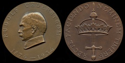 World Coins - 1936  Sweden - Carl Olof Rudolf Cederstrom, Chairman of the Swedish arms Historical Society from its founding in 1923 by Ivar Viktor Johnsson