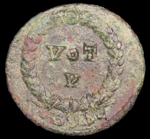 Ancient Coins - Jovian  Ae3 - VOT V - Siscia Mint 