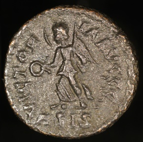 Theodosius I Ae4 - Victoria Avggg - Siscia Mint 