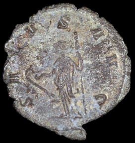 Ancient Coins - Claudius II Antoninianus - SALVS AVG - Rome Mint 