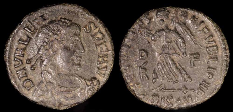 Ancient Coins - Valens Ae3 - SECVRITAS REIPVBLICAE - Siscia Mint