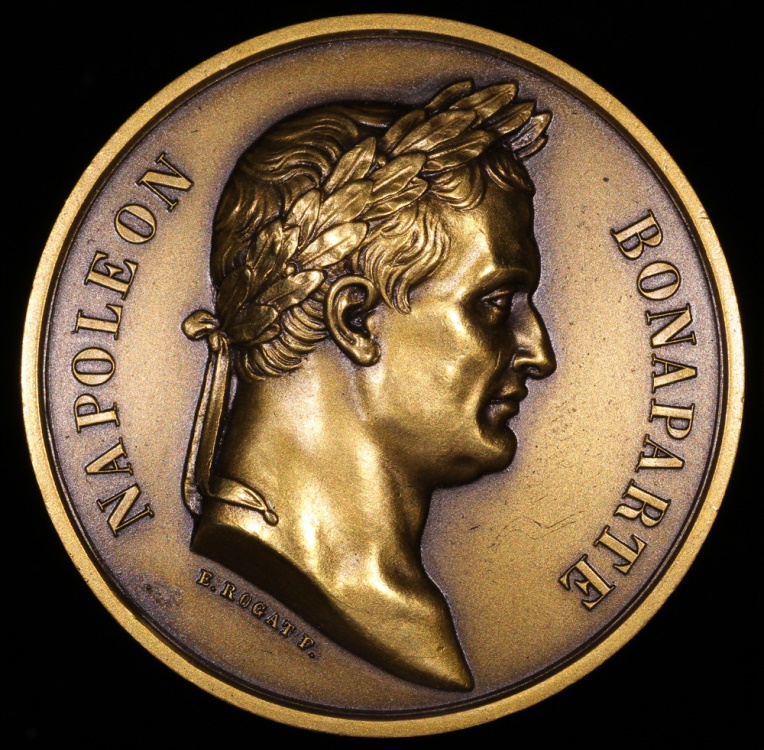 Bronze Waterloo commemorative medal
