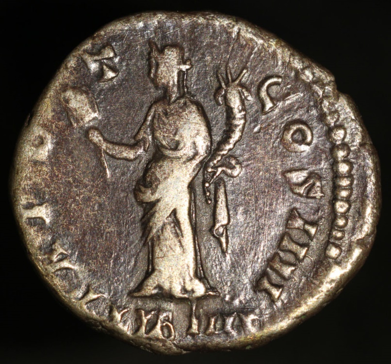 Antoninus Pius Denarius - TR POT COS IIII - Rome Mint | Roman Imperial ...