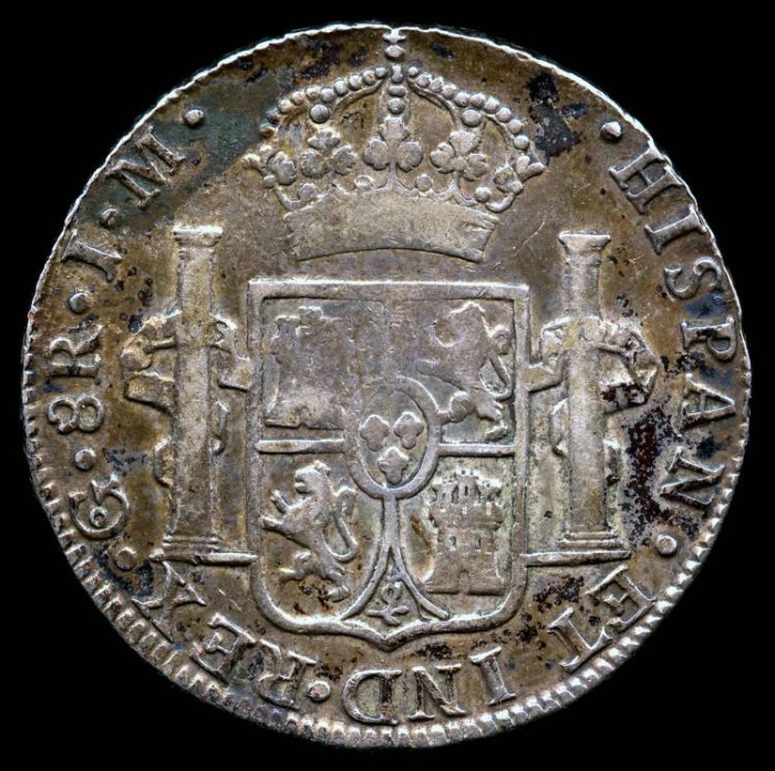 1822 GoJM Mexico (Royalist Coinage - Guanajuato Mint) 8