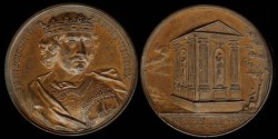 World Coins - 1731 Great Britain – King Henry III by Jean Dassier (From his series “Kings and Queens of England”)