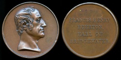 World Coins - 1850  Great Britain - Francis Henry Egerton, Earl of Bridgewater by Donadio