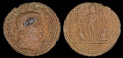 Ancient Coins - Licinius I Follis - IOVI CONSERVATORI - Cyzicus Mint