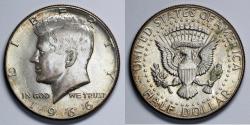 Us Coins - 1966 P Kennedy Half Dollar - BU Silver (40%)