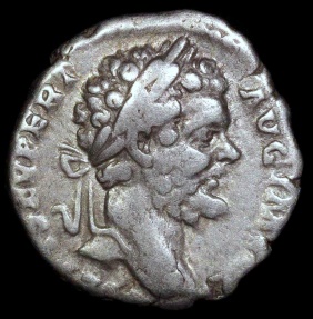 Ancient Coins - Septimius Severus Denarius - SECVRITAS PVBLICA - Rome Mint