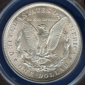 US Coins - 1921 Morgan Dollar ANACS MS63
