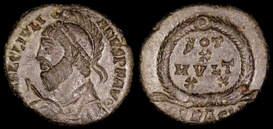 Ancient Coins - Julian II Ae3 - VOT X MVLT XX - Heraclea Mint