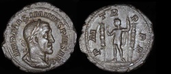 Ancient Coins - Maximinus I Denarius - P M TR PPP - Rome Mint