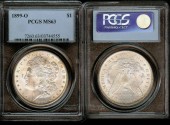 Us Coins - 1899o Morgan Dollar PCGS MS63