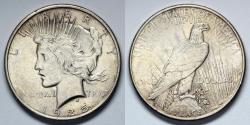 Us Coins - 1925 P Peace Dollar - UNC - Silver
