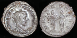 Ancient Coins - Trajan Decius Antoninianus - PANNONIAE - Rome Mint 